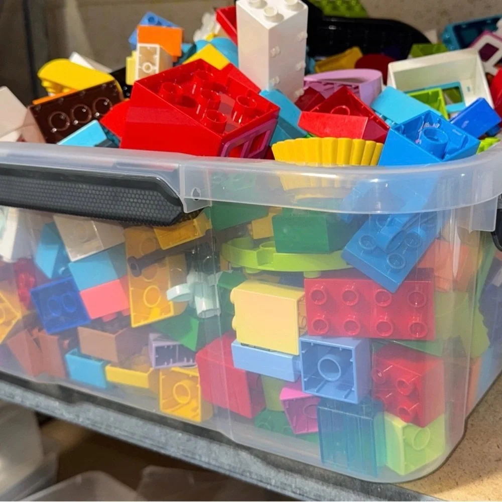 4LBS Lego Duplo Bulk Parts, Pieces & Accessories Building Block Toys Random Pcs